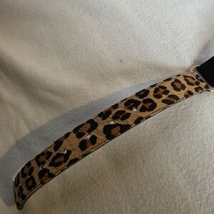 Leopard Print Women's Belt